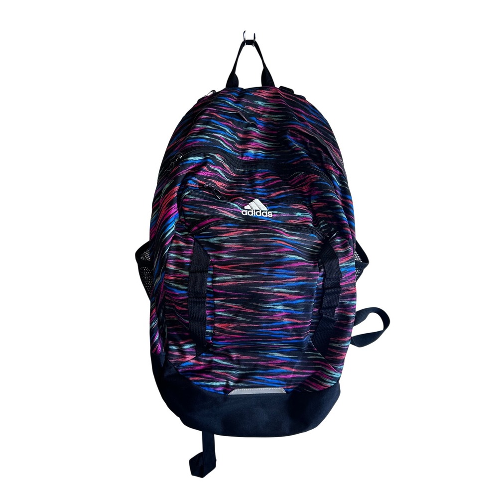 Adidas Backpack Large Multi-Color Space Dye LoadSpring Straps Unisex Bag